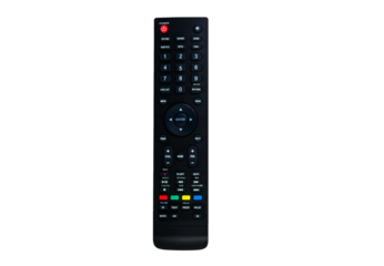 remote control  tv  isolated