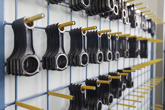 connecting rod on the wall