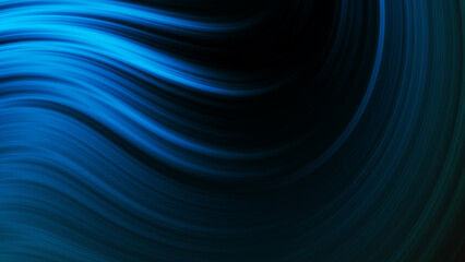 Blue wave curve abstract presentation background