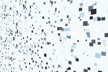 abstract technology square pattern background 