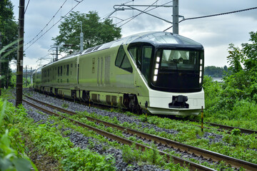 train on the railway