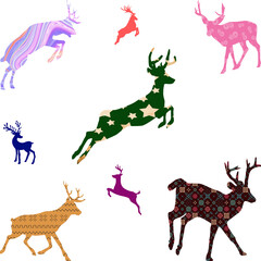 Pattern Deer