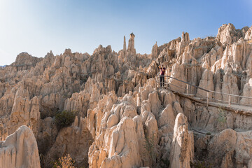 tourist photographer in the valley of the moon - Bolivia © Diana Guevara
