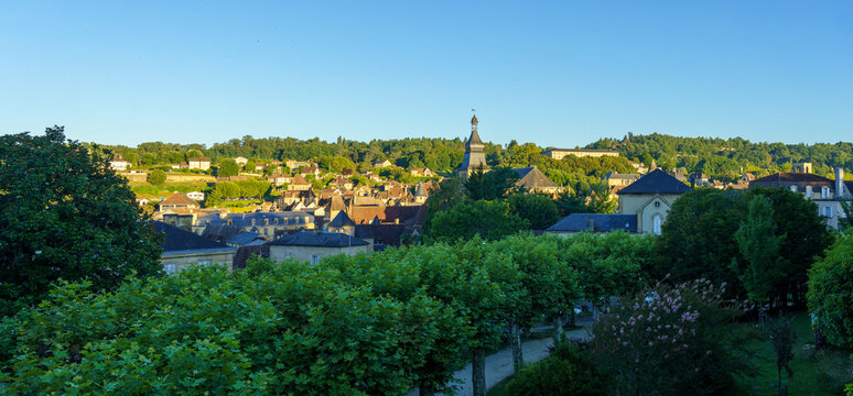 Sarlat-la-Can&eacute;da from Parc du Plantier