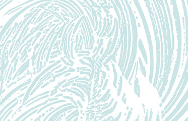 Grunge texture. Distress blue rough trace. Cute ba