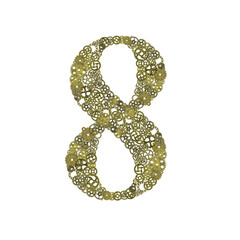 number , gears arrangement shape number