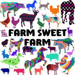 Pattern Farm Animals