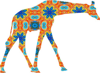 Pattern Giraffes 