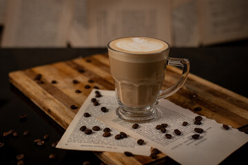 cup of coffee latte