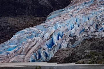 Keuken spatwand met foto Mendenhall and other glaciers in Alaska © steve