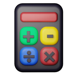 3d math calculator icon
