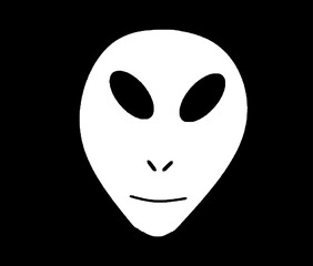 alien face