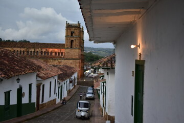 Calle de Barichara, Santander, Colombia