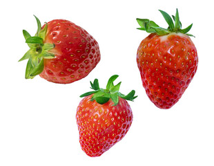 strawberries di-cut png file