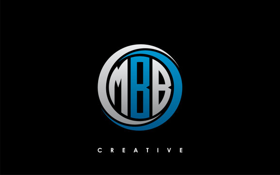 MBB Letter Initial Logo Design Template Vector Illustration