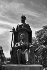 Monumento a Bolivar, Bucaramanga, Santander. Escultor Carlos G&oacute;mez Castro