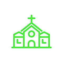 church neon icon