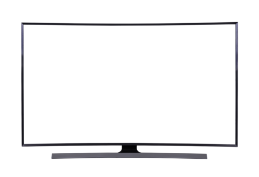 LED TV with blank screen - Powered by Adobe