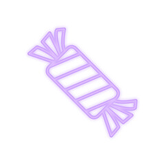 candy neon icon