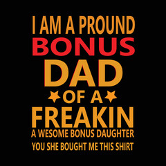 Obraz premium typography t shirt design 