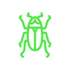beetle neon icon