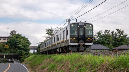 地方路線の電車