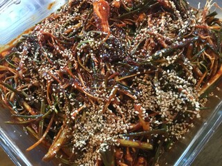 anchovy 멸치 음식 반찬