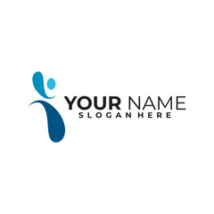 connection logo vector design template