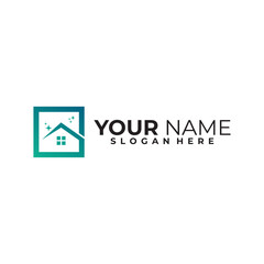real estate logo vector design template