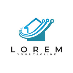 real estate logo vector design template