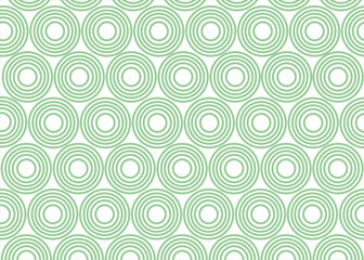 vector abstract fish scale pattern background fabric in green Japanese style
