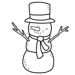 Cute Snowman