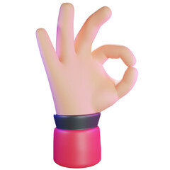 Obraz premium Nice hand gesture