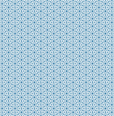 Backgroung seamless Geomatric Pattern in blue