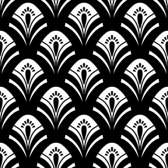 black and white pattern