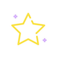 star neon icon