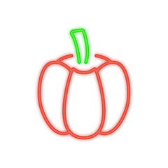 paprika neon icon