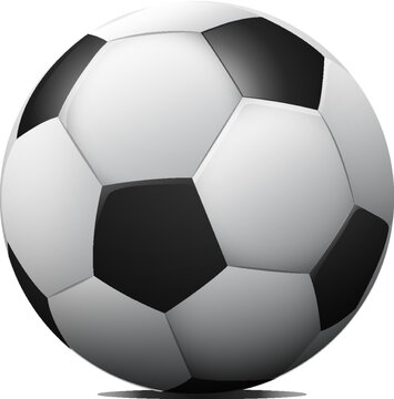 Realistic Soccer Ball Isolated
