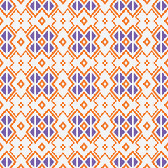 cross geometry seamless pattern ornament