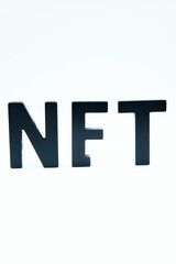 NFTの文字とコピースペース