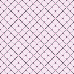 Latticed seamless pattern. Rhombuses diamond texture. Abstract geometric wallpaper.