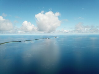 Fototapeta na wymiar Ant atoll in Pohnpei, Micronesia（Federated States of Micronesia）