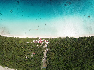 Ant atoll in Pohnpei, Micronesia（Federated States of Micronesia）