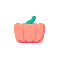Thanksgiving pumpkin flat icon