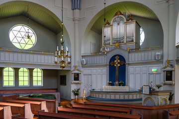 Interior of a Swedish church
