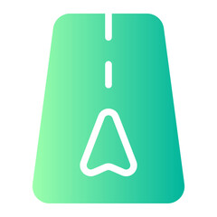 road gradient icon