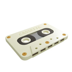 Obraz premium 3d Rendering cassette Illustration