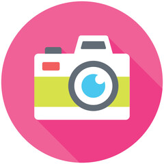 Camera Flat Colored Icon