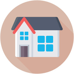 Family House Vector Icon