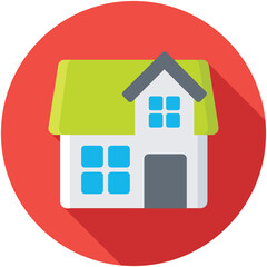 Farmhouse Vector Icon